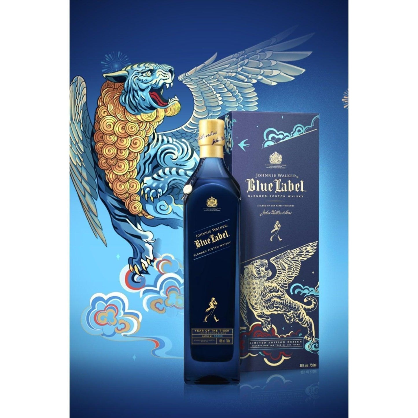Johnnie Walker Blue Label Year of the Tiger Limited Edition 750mL - Booze House