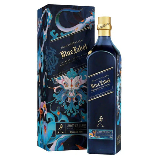 Johnnie Walker Blue Label Year Of The Wood Dragon X James Jean 750ml - Booze House