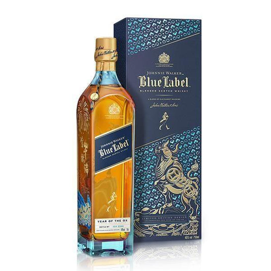 Johnnie Walker Blue Label Zodiac Year of the Ox Scotch Whisky 750mL - Booze House