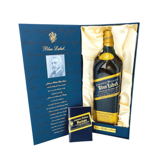 Johnnie Walker Collectables Blue Label Old Bottle Coffin Design 1 Litre - Booze House