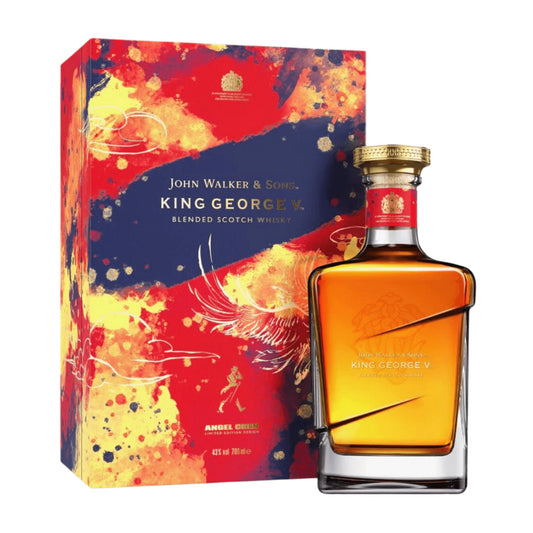 Johnnie Walker King George V Chinese New Year 2023 Year Of The Rabbit 750ml - Booze House