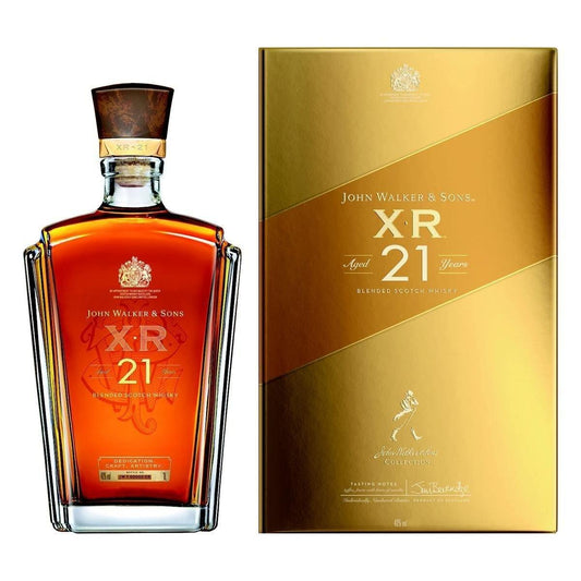 Johnnie Walker XR 21 Year Old Blended Scotch Whisky 750ml - Booze House
