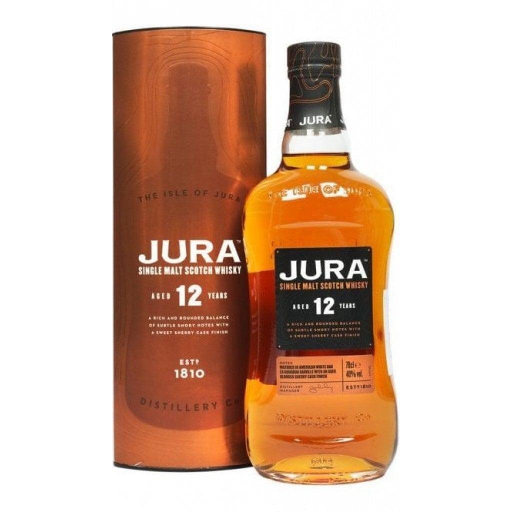Jura 12 Year Old Single Malt Scotch Whisky 700mL - Booze House