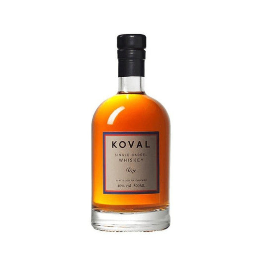 Koval Single Barrel Rye Whiskey 500mL - Booze House