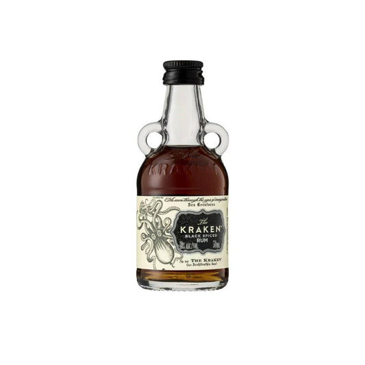 Kraken Black Spiced Rum Mini 50ml - Booze House