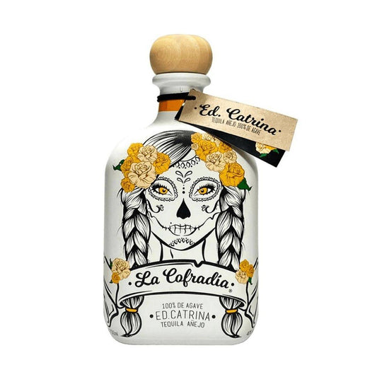 La Cofradia Catrina Anejo Tequila - Ceramic 750mL - Booze House
