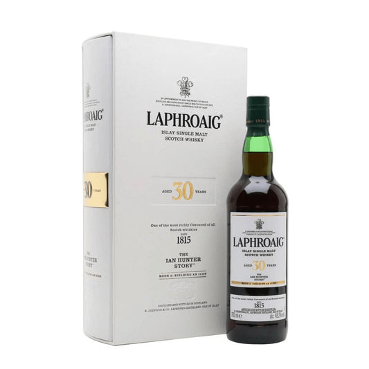 Laphroaig Ian Hunter 'Book 2' 30 Year Old Islay Single Malt Scotch Whisky 700mL - Booze House