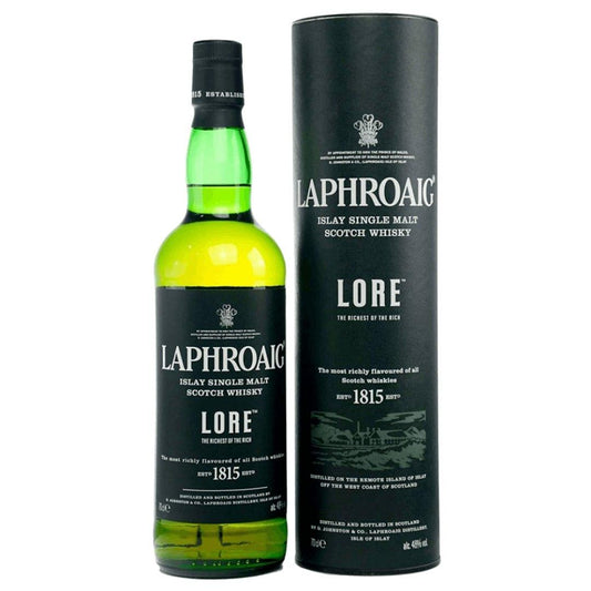 Laphroaig Lore Single Malt Scotch Whisky 700mL - Booze House