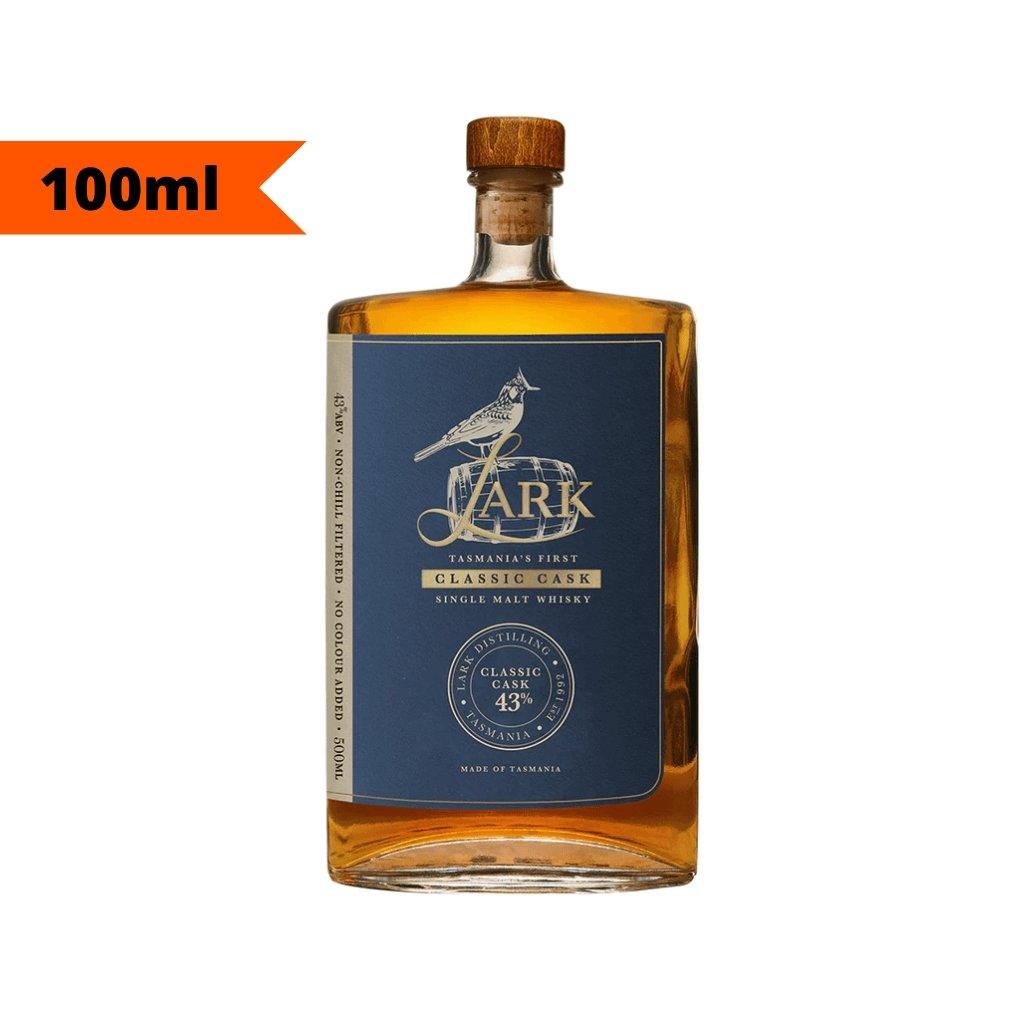 Lark Classic Cask Single Malt Australian Whisky 100ml - Booze House
