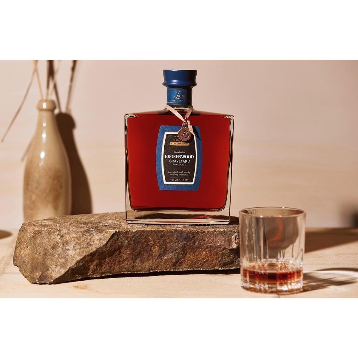 Lark Distillery Brokenwood Graveyard Shiraz Rare Cask Whisky 700ml - Booze House