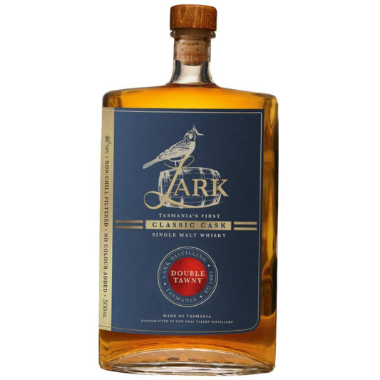 Lark Double Tawny Cask Single Malt Whisky 500mL - Booze House