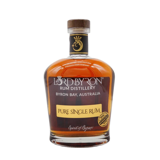 Lord Byron Pure Single Rum Red Wine Cask 700mL - Booze House