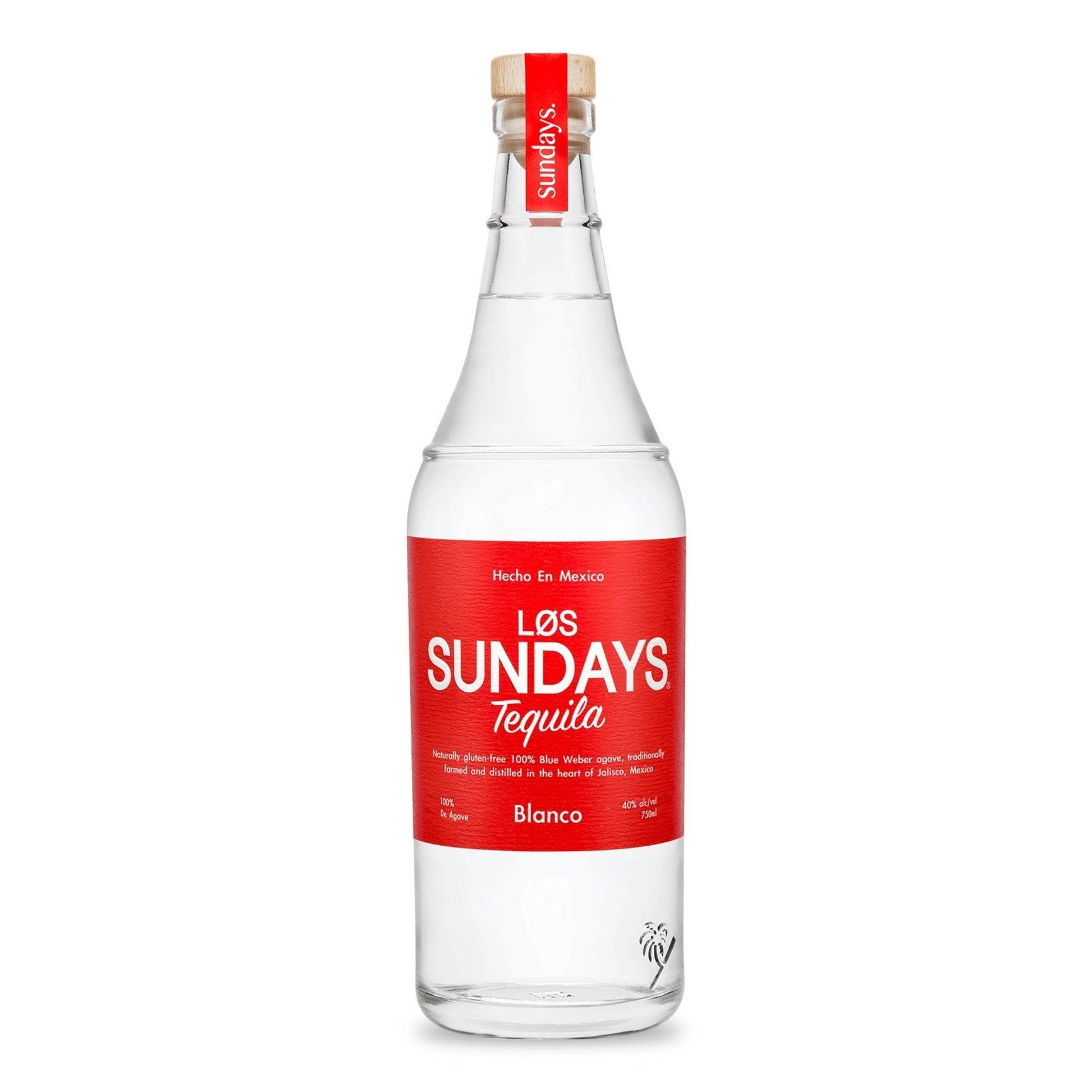 Los Sundays Blanco Tequila 750ml - Booze House