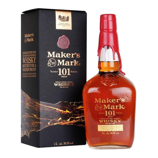 Makers Mark 101 Proof Kentucky Straight Bourbon Whisky 1L - Booze House