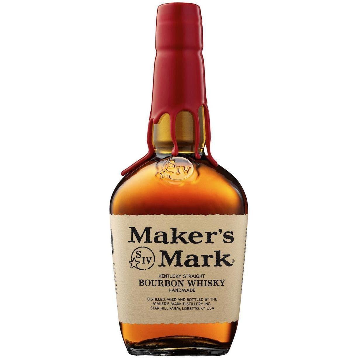 Makers Mark Kentucky Straight Bourbon Whisky 1L - Booze House