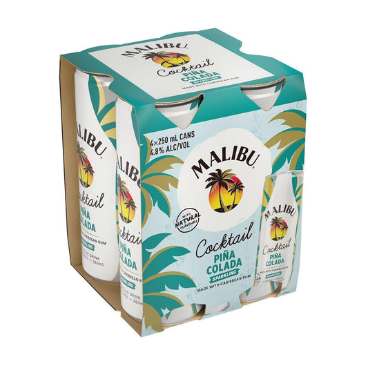 Malibu Pina Colada 250ml - Booze House