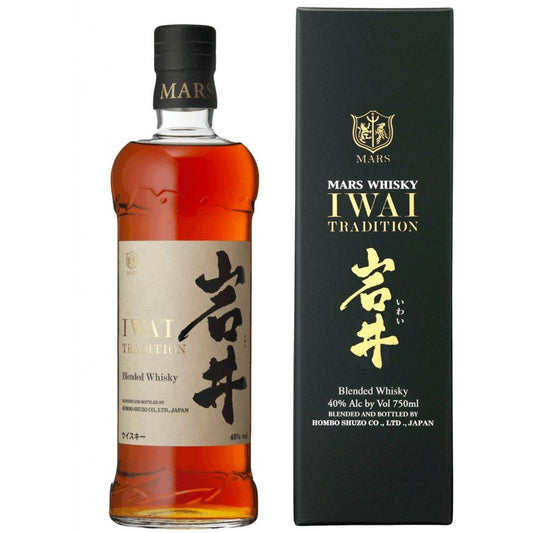 Mars Iwai Tradition Japanese Blended Whisky 750mL Gift Box - Booze House