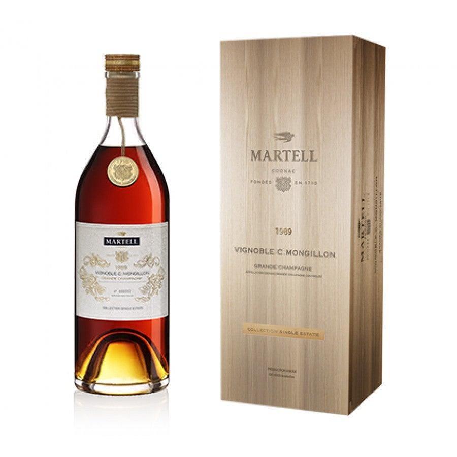 Martell Single Estate Collection Vignoble C. Mongillon Vintage 1989 Cognac 700ml - Booze House