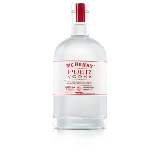 McHenry Puer Triple Distilled Premium Vodka 700mL - Booze House