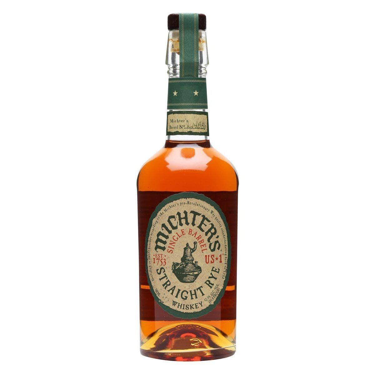 Michters Single Barrel Straight Rye 700ml - Booze House