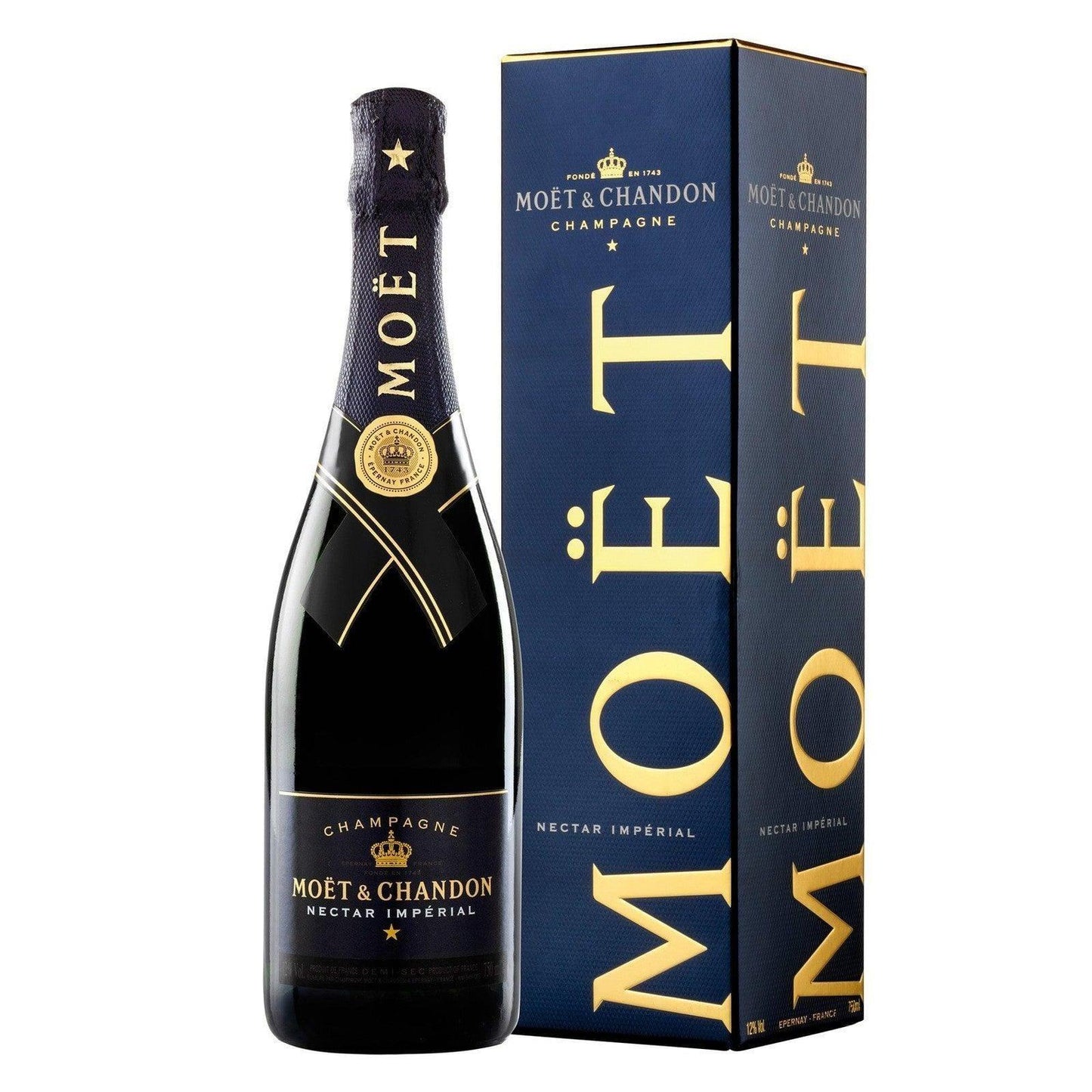 Moet & Chandon Nectar Imperial Champagne Gift Box 750ml - Booze House