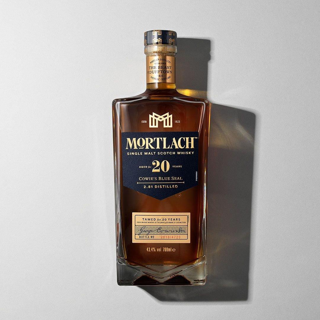 Mortlach Cowie's Blue Seal 20 Years Old Single Malt Whisky 750mL - Booze House