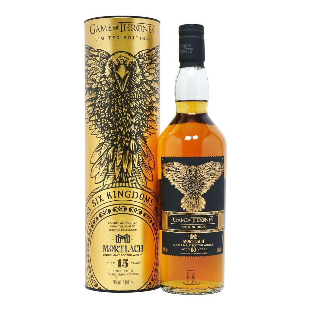 Mortlach Game of Thrones Six Kingdoms 15 Year Old Limited Edition Single Malt Scotch Whisky 700mL - Booze House