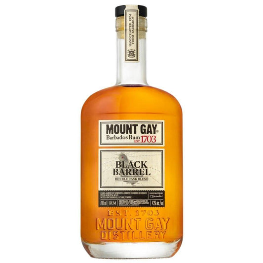 Mount Gay Black Barrel Small Batch Handcrafted Rum 700mL - Booze House