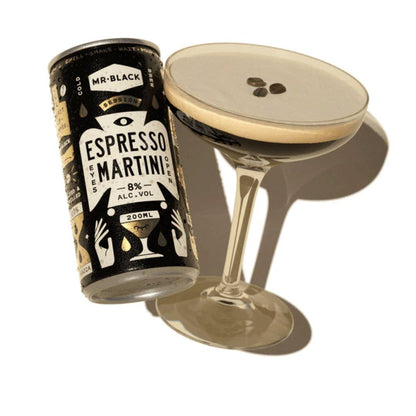 Mr Black Espresso Martini Can 8% 200ml - Booze House