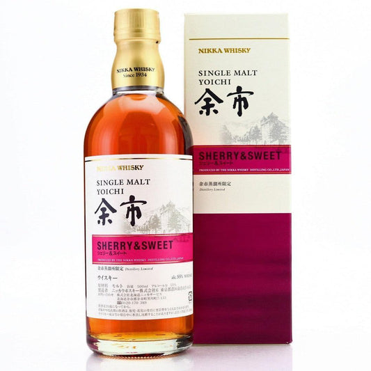 Nikka Yoichi Sherry & Sweet Single Malt Japanese Whisky (500ml) - Booze House