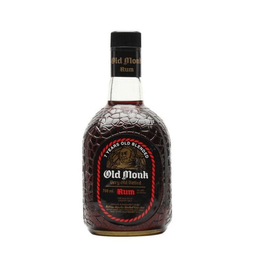 Old Monk 7 Year Old Rum 700ml - Booze House
