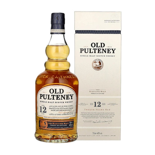 Old Pulteney 12 Year Old Single Malt Scotch Whisky 700mL - Booze House