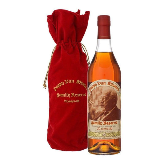 Pappy Van Winkles 20 Year Old Kentucky Straight Bourbon Whiskey - Booze House
