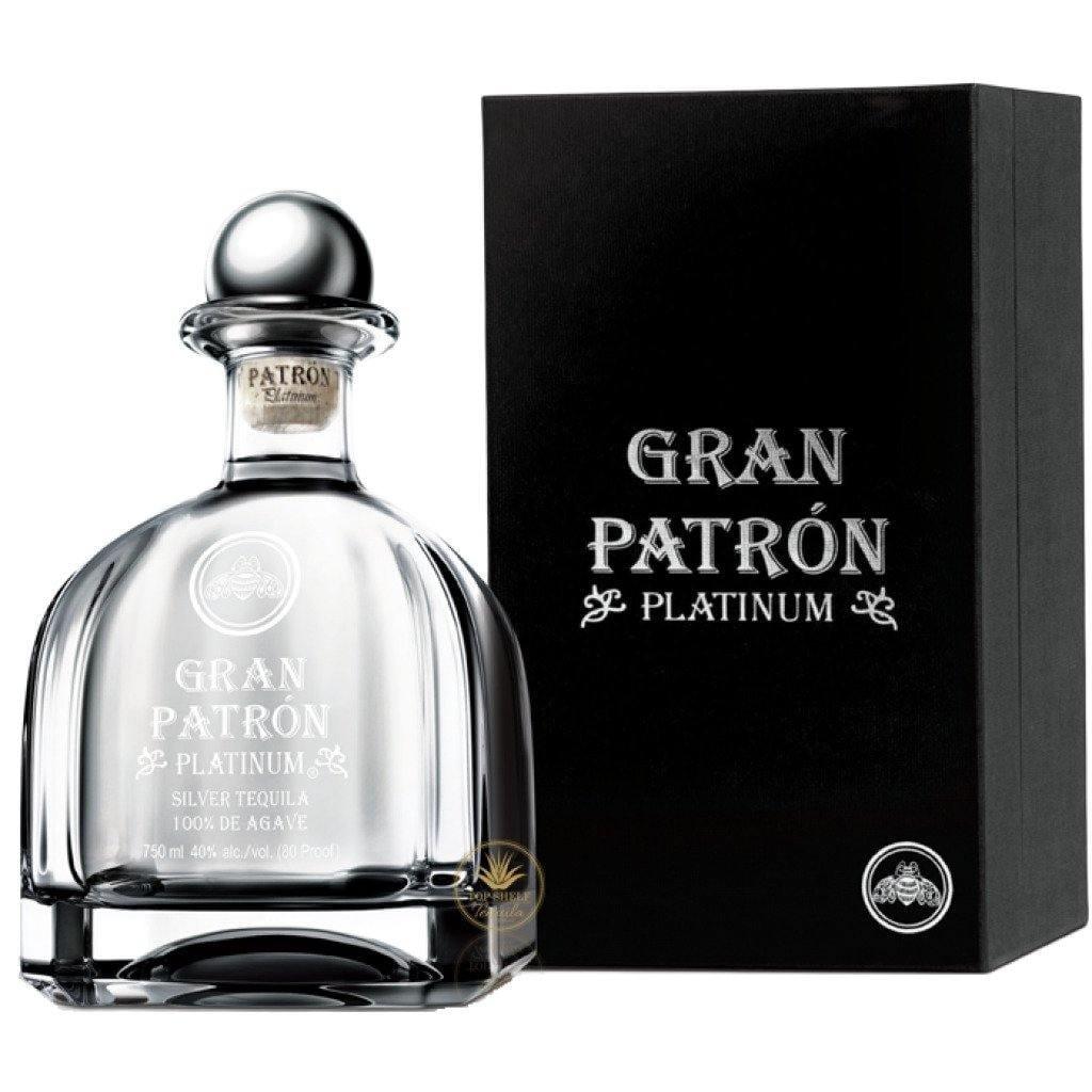 Patron Gran Platinum Tequila 750mL - Booze House