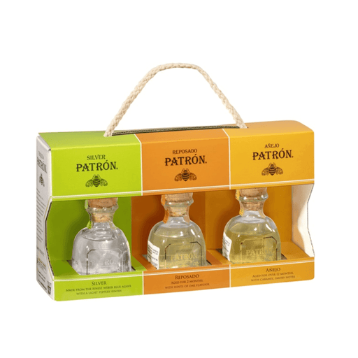 Patron Tequila 3 X 50mL Gift Pack - Booze House