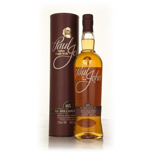 Paul John Brilliance Single Malt Indian Whisky 700mL - Booze House