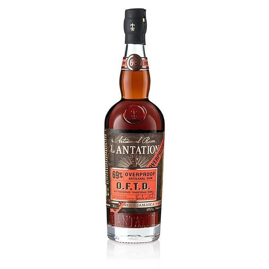 Plantation O.F.T.D.(Old Fashioned Traditional Dark) Overproof Rum 700ml - Booze House