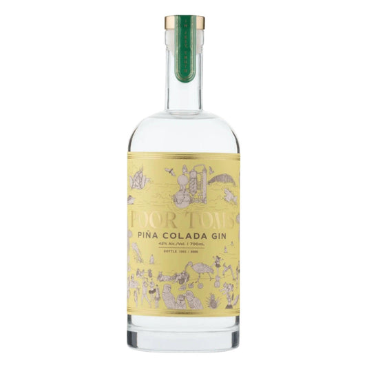 Poor Toms Pina Colada Gin 700ml - Booze House