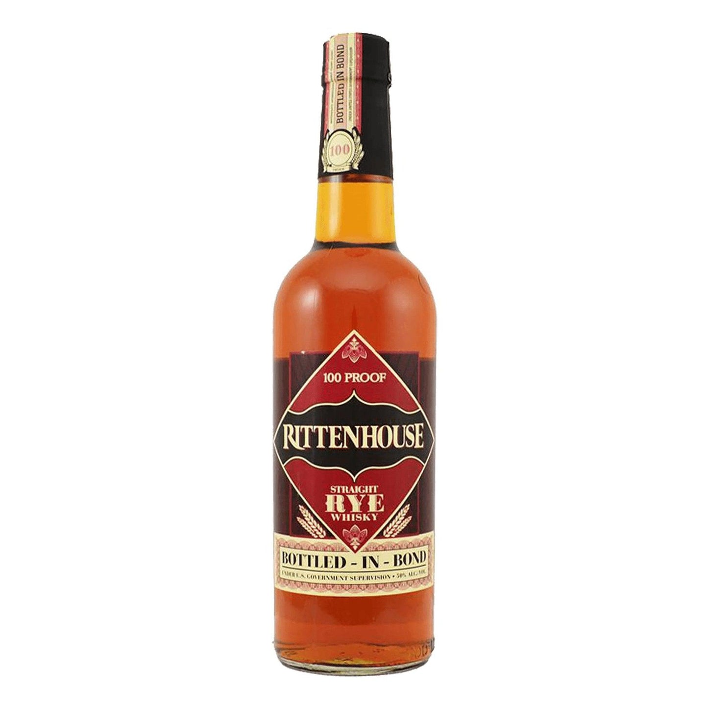 Rittenhouse Bottled In Bond Straight Rye Whisky 700mL - Booze House