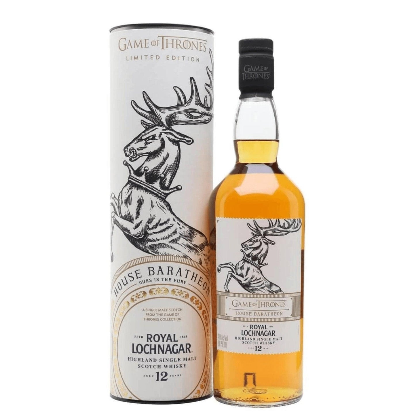 Royal Lochnagar 12 Year Old Game of Thrones House Baratheon Limited Edition Single Malt Scotch Whisky 700ml - Booze House