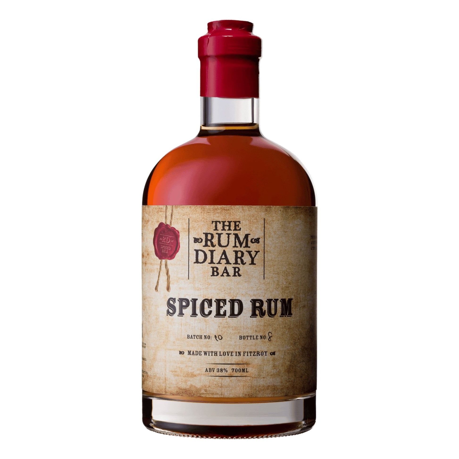Rum Diary Spiced Rum 700mL - Booze House