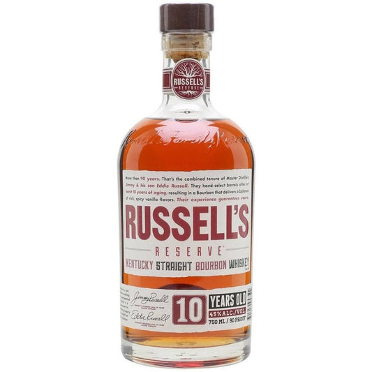 Russell's Reserve 10 Year Old Kentucky Straight Bourbon Whiskey 750mL - Booze House