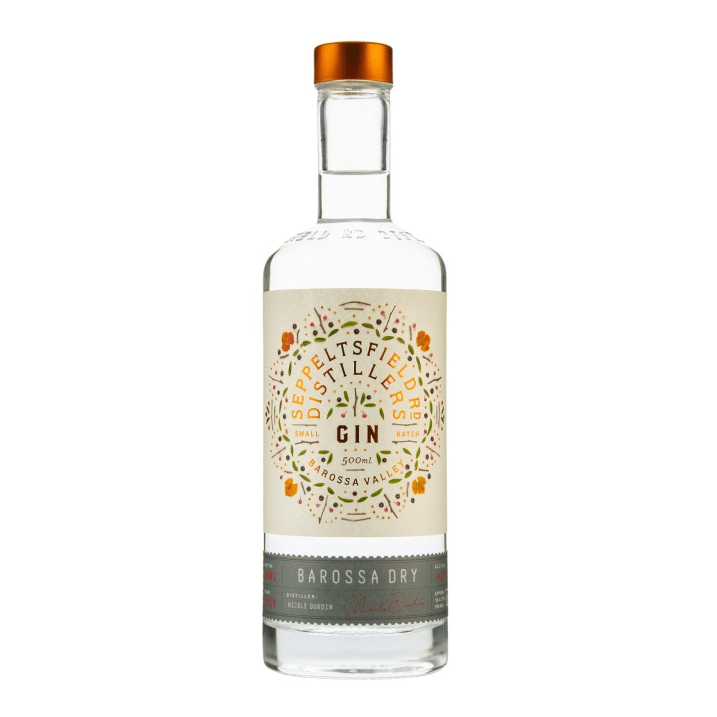 Seppeltsfield Road Distillers Barossa Dry Gin 500ml - Booze House