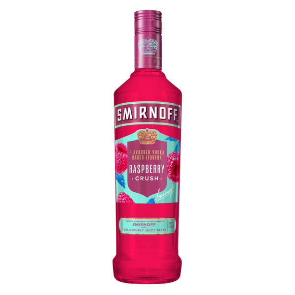 Smirnoff Raspberry Crush Flavoured Vodka 700ml Lowest Price Booze House 8328