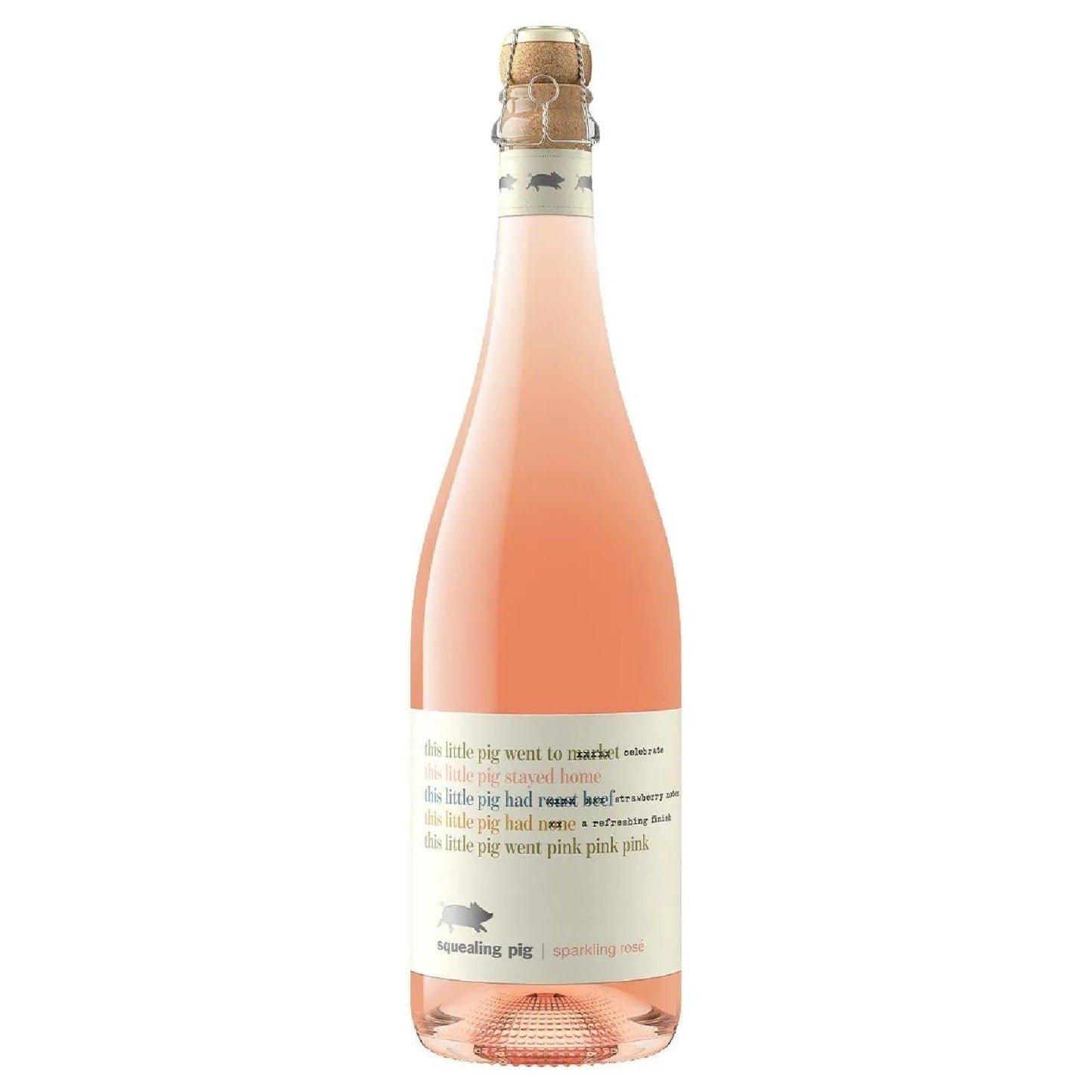 Squealing Pig Sparkling Rose 750ml - Booze House