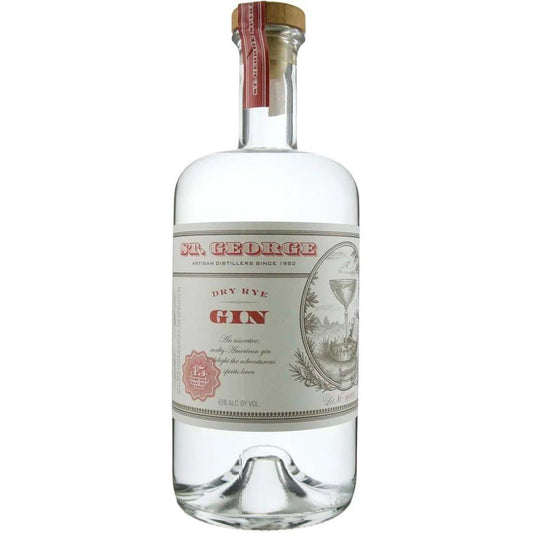 St George Dry Rye Gin 750ml - Booze House
