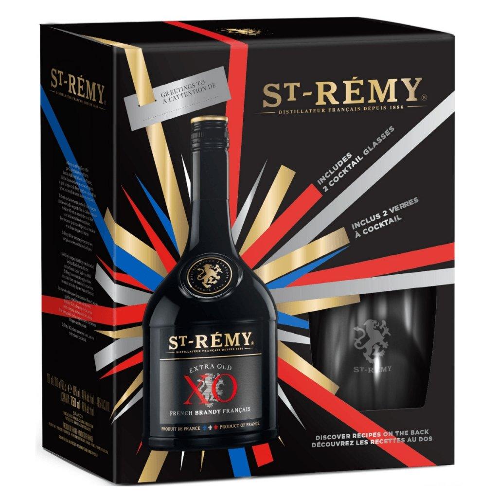 St Remy Brandy XO 700mL Gift Pack - Booze House