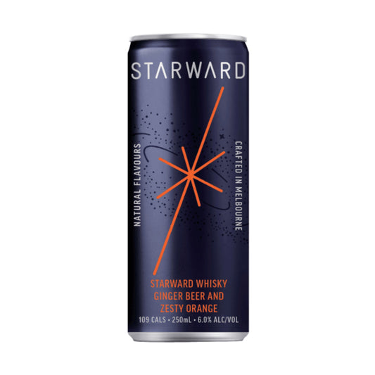 Starward Whisky, Ginger Beer And Zesty Orlnge 250ml - Booze House