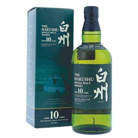 Suntory Hakushu 10 Year Old Japanese Single Malt Whisky 700ml - Booze House