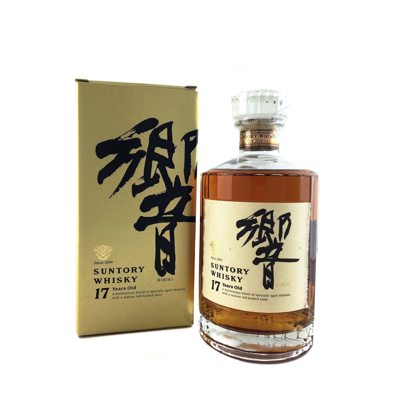Suntory Whisky Hibiki 17 Year Old & Gold Blended Japanese Whisky 